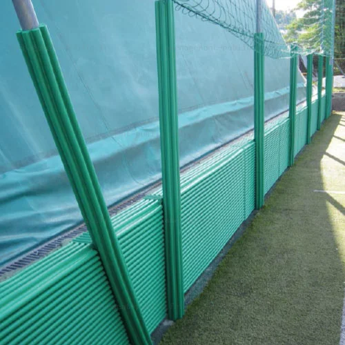 Feuilles de mousse antichoc pour installations sportives